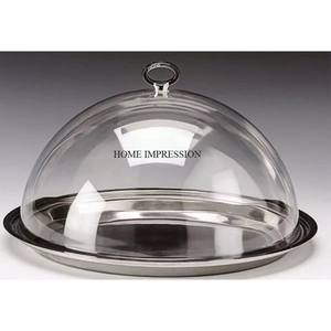 Fabricant de vaisselle de table en bois de forme personnalisée Plat et assiette à fromage et beurre avec couvercle en verre Plat à beurre fait main le plus vendu - Product Image 6