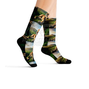Calcetines gruesos y suaves, cálidos para el invierno, calcetines de algodón para yoga, cómodos calcetines deportivos de corte bajo que absorben la humedad - Product Image 2