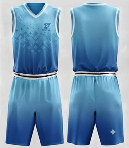 Uniformes de Baloncesto Juveniles Personalizados, Impresión por Sublimación, Conjunto de Baloncesto, Tela de Malla de Secado Rápido, Estilo sin Mangas - Product Image 5