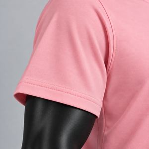 Camiseta de Manga Corta con Cuello Redondo de Malla Transpirable para Hombre, Estilo Casual de Verano, Color Sólido, Ajuste Holgado y Cómodo, Venta al por Mayor - Product Image 6