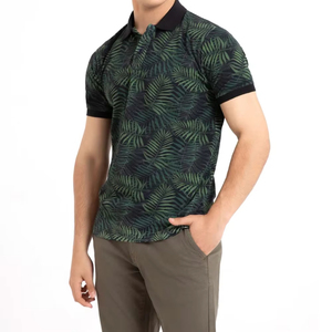 Polos de talla grande 2025 para hombre, polos lisos al por mayor, polos de algodón de talla grande con estampado de logotipo personalizado de alta calidad para hombre - Product Image 3