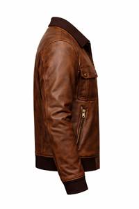 Veste d'hiver en cuir pour homme, qualité supérieure, imperméable, coupe-vent, conçue pour un usage quotidien, confort durable, robuste - Product Image 3