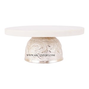 Hecho de mármol Decoración de mesa Soporte para cupcakes Calidad Premium Tamaño estándar Nuevo soporte de exhibición de pastel elegante al mejor precio - Product Image 4