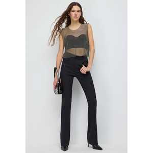 Top Corto de Malla con Pedrería Brillante - Product Image 3