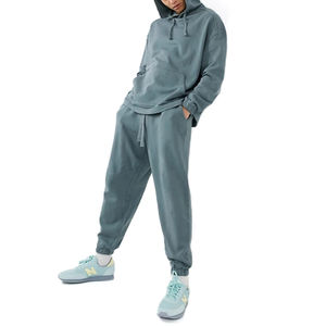 Vente en gros Survêtement réfléchissant à rayures personnalisé Nouveau design Survêtement de jogging empilé pour hommes et femmes Ensembles taille XL - Product Image 5