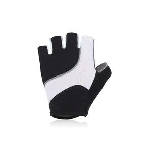 Diseño personalizado medio dedo guantes de ciclismo hombres mujeres transpirable antideslizante almohadilla que absorbe la humedad protección elástica guantes de moto - Product Image 3
