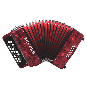 Accordéon à 25 touches et 12 basses, accordéon à boutons, instrument de performance pour adultes, accordéon professionnel Bayan - Product Image 3