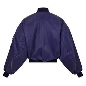 Abrigo marrón bombardero de invierno personalizado para hombre de talla grande estilo formal de cuero pesado con chaqueta cálida de piel 2025 - Product Image 2