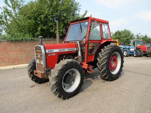 Tracteur à roues Massey Ferguson 290 80 CV avec moteur, pompe, boîte de vitesses et roulement - Product Image 6