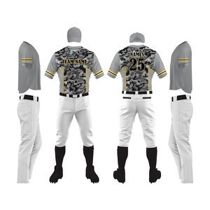2025 Precio más vendido Ropa deportiva Nuevo diseño Material de poliéster de alta calidad Uniforme de béisbol para hombres Venta en línea - Product Image 1