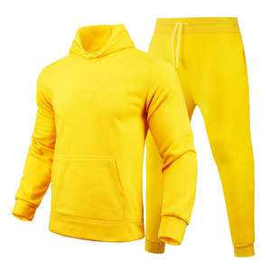 Venta al por mayor Jogging & Training Sublimated Cotton Fleece Chándal Hombres Outdoor Training And Jogging Wear Unisex Chándales - Product Image 3