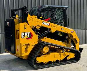 Cargadora sobre orugas Caterpillar 259D3 75hp, cargadora sobre orugas aprobada por la CE EPA con accesorio para cargadora frontal, envío gratis - Product Image 3