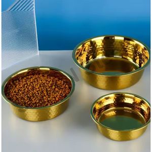 Cuencos de comida, comedero doble, cuenco de acero inoxidable para mascotas, cuenco de acero inoxidable para perros y mascotas, venta al por mayor - Product Image 1