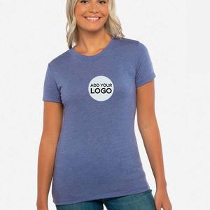 Camiseta de Cuello Redondo Ideal para Bebé 1X1 de Next Level Apparel para Mujer - Product Image 2