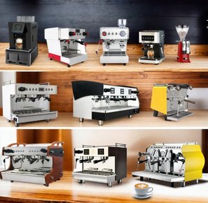 Semi-automatische espresso koffiemachine - draagbaar, professioneel, roestvrij staal, voor gebruik in auto & hotel, met USB-aansluiting - Product Image 1