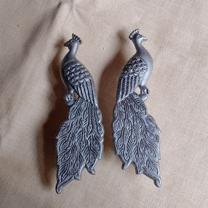 Direct des fabricants indiens Poignée en fonte en forme de paon pour la cuisine décorative victorienne à bas prix - Product Image 6