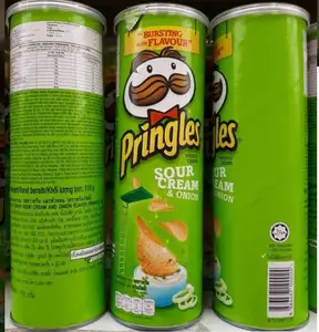 Chips pringles de marque mondiale à vendre/chips de pomme de terre standard PRINGLES 165g en gros