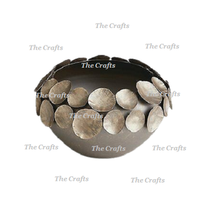 Tazón para servir Chocolates de aluminio Tazón decorativo para Chocolates Frutas Ensalada y nueces Tazón para servir al mejor precio - Product Image 6