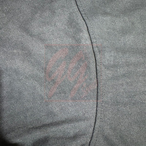 GGSport Custom 230 GSM 100% Camiseta de algodón Camiseta de ajuste regular con parche bordado con logotipo desgastado y opciones de marca OEM - Product Image 5