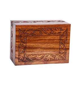 Urna para mascotas grabada personalizada para mascotas amorosas para almacenar cenizas Hueso para perro Gato Caja conmemorativa de recuerdo para mascotas - Product Image 5