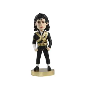 Оптовая продажа, коллекционная Статуэтка из смолы, скульптура Майкла Джексона, модель куклы-болванов