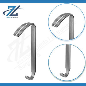 Juego de Instrumentos Quirúrgicos de Acero Inoxidable Doughty Tongue Plate de 75 mm - Ranura de 1.6 mm-1.9 mm - Manual - Certificado CE - ZOHA SURGICO - Product Image 3