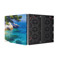 Уличный полноцветный светодиодный рекламный экран высокой четкости IP65, 500x250 мм, яркость 6000 нит, 2 года гарантии, CMS