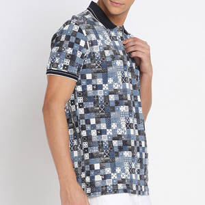 Camisetas Polo de Sublimación para Hombre, 100% Poliéster, Diseño Personalizado, Secado Rápido, Manga Corta, Corte Ajustado - Product Image 4