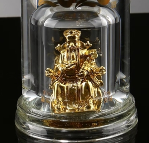 Botella de copa de vino redonda al por mayor 500ml 700ml 750ml para licores <span class=keywords><strong>Vodka</strong></span> con corcho o tapón de rosca calcomanía Manejo de superficie - Product Image 6
