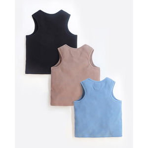 Camiseta sin Mangas para Hombre, Informal, de Verano, para Entrenamiento, Deportiva, de Tela de Primera Calidad, Moderna - Product Image 6