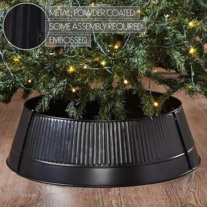 Collier d'arbre de Noël en métal personnalisé, simple et moderne, pour arbre de Noël artificiel, décoration de maison et de vacances - Product Image 2