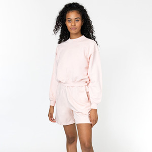 Custom Plain 100% Cotton French Terry Jogging <b>Women</b> Walking Outdoor Sweat <b>Shorts</b> - Product Image 6