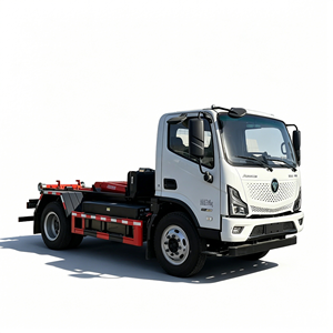 รถบรรทุกเก็บขยะแบบตะขอเกี่ยว FOTON 4x2 ขนาด 5-8 ลูกบาศก์เมตร พร้อมระบบไฮดรอลิก ลดราคาพิเศษ - Product Image 3