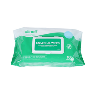 Uniquality Lingettes Universelles 100 Lingettes Épaisses Désinfectantes Pour Mains, Surfaces et Équipements - Product Image 1