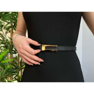 Cinturón Casual de Diseño para Mujer con Hebilla Delgada de Aleación - Product Image 2