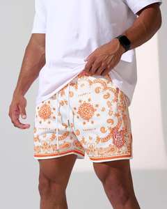 กางเกงขาสั้นถักกันยับสำหรับทุกเพศ100% โพลีเอสเตอร์สั่งพิมพ์ลายตามสั่ง - Product Image 5