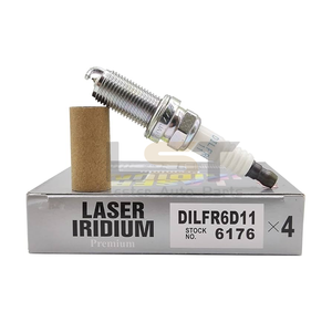 Оптовая продажа, оригинальная иридиевая платиновая Лазерная Свеча зажигания DILFR6D11 6176 BKR6EIX 6418 для Hyundai Kia детали двигателя автомобиля - Product Image 2