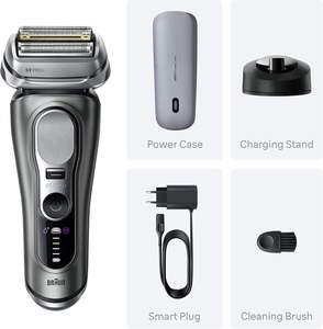 Afeitadora eléctrica Braun Serie 9 PRO+, afeitadora en seco y húmedo para hombres con 5+1 cuchillas ultrafinas de precisión, Pro SensoAdapt, hasta 60 min - Product Image 1