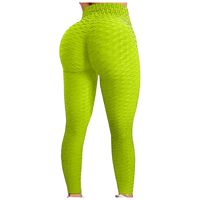 Pantalon de yoga pour femmes, effet push-up des fesses, pantalon de sport pour femmes, fitness, course à pied, taille haute, pantalon de sport évasé, pantalon de danse