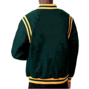 Chaqueta Universitaria de Béisbol Personalizada al por Mayor, Unisex, de Invierno, Ecológica, de la Mejor Calidad, para Hombre - Product Image 4