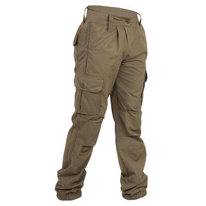 Pantalones Cargo para Hombre, Diseño Nuevo, Logotipo Personalizado, Estilo Urbano, Joggers Antiarrugas, Teñido Liso, Ligeros, 100% Algodón - Product Image 3