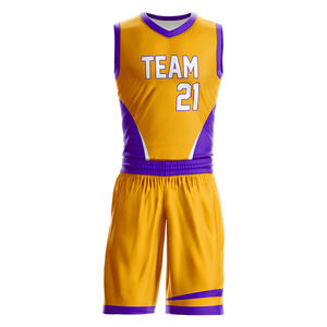Uniforme de Baloncesto Hecho en Pakistán, Uniforme de Baloncesto de Estilo Superior, Uniforme de Baloncesto Personalizado para Adultos - Product Image 1