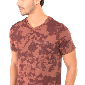 Camiseta de Manga Corta para Hombre, Cuello en V, 100% Algodón Canvas, Ecológica, de Secado Rápido, Antiarrugas, Transpirable, Ajuste Holgado, Sensación Ligera - Product Image 6