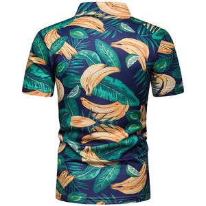 2025 nueva moda algodón poliéster polos hombres soporte cuello alta calidad manga corta hombres Polo camiseta - Product Image 3