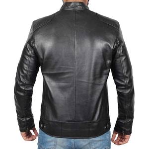 Veste en cuir pour homme, mode automne-hiver, design personnalisé, laine de haute qualité, mouton pakistanais, vente en gros, veste personnalisée pour homme - Product Image 4