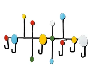 Wrought Iron Fancy Wall <b>Hook</b> for <b>Kitchen</b> Bathroom Home Office Wall Decor Cabinet Coat <b>Hook</b> Made in India Bulk Quantity Wholesale - Product Image 1