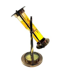 Temporizador de arena de diseño de tema vintage en reloj de arena de estilo americano al precio más barato Última llegada 2024 New Look Vajilla Temporizador de arena - Product Image 4