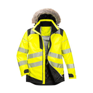 Veste de sécurité réfléchissante deux tons haute visibilité pour homme Veste de chantier haute visibilité respirante et durable - Product Image 1