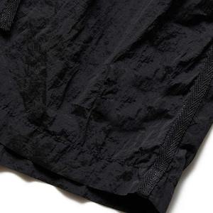 Black Customized Logo <b>Men's</b> Nylon <b>Shorts</b> <b>Sweat</b> <b>Men</b> Fitness Running <b>Short</b> Breathable Gym <b>Shorts</b> Nylon Windbreaker <b>Shorts</b> - Product Image 3