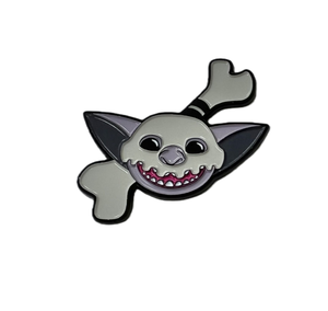 Badge personnalisé en métal émaillé souple et durable avec impression sérigraphiée pour merchandising d'anime et accessoires de mode - Product Image 5